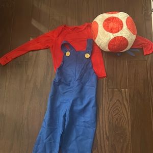Toddler Mario costume